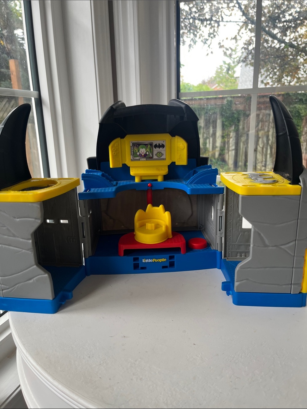 Fisher-Price Little People Batcave Playset - Blue, Yellow, Black